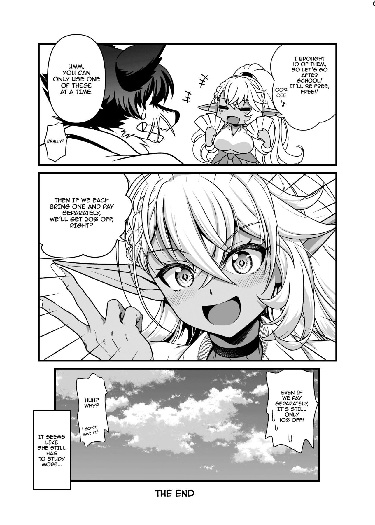 Hentai Manga Comic-I'm the Only Guy in a School Full of Lusty Demi-humans Dark Elf High School Collection-Read-36